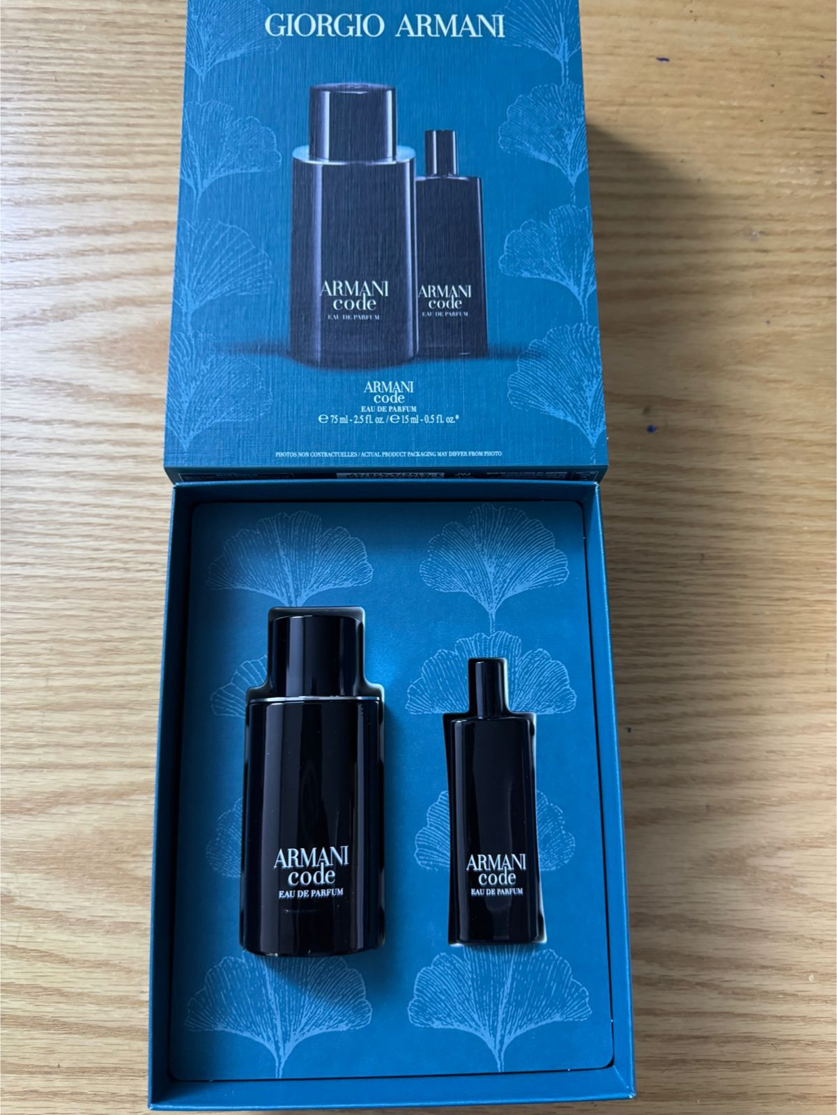 Coffret armani cood 75ml edp
